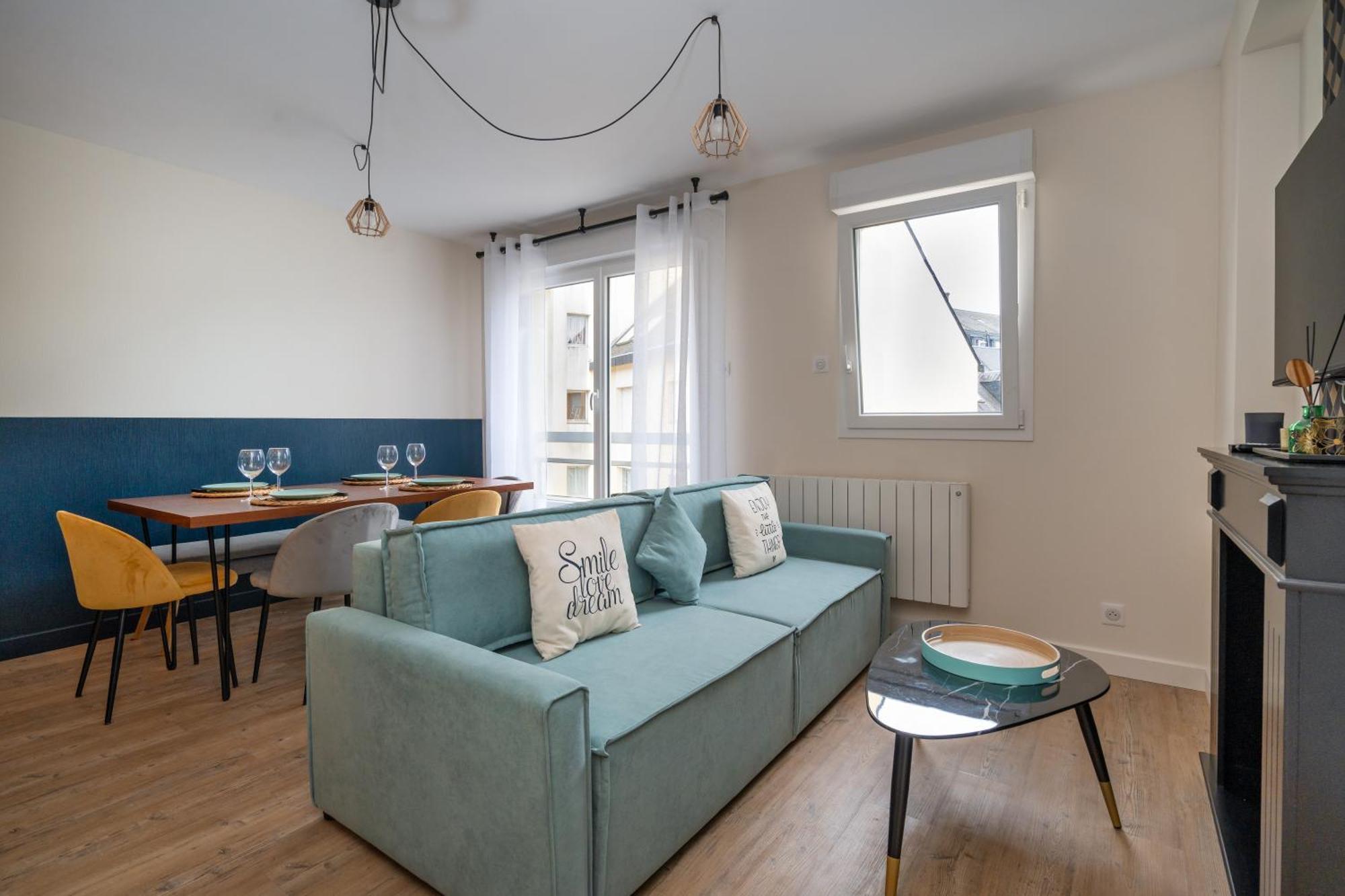 Apartamento St Marc - L'art Deco - Centre Quimper